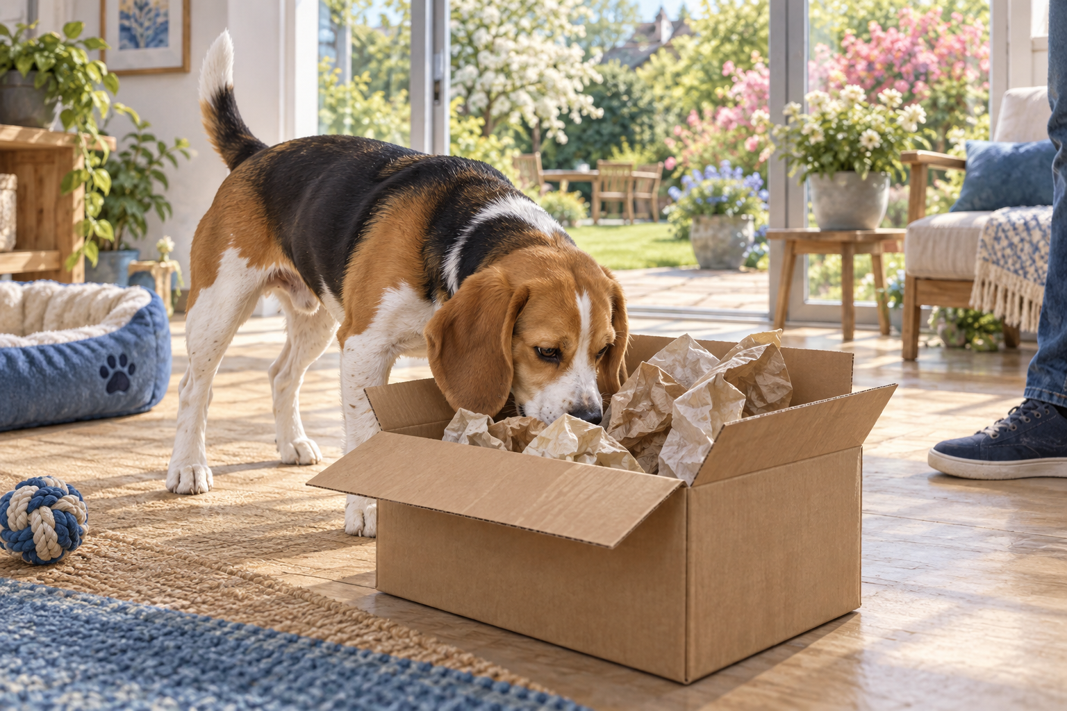 Editorial image for Watch with a plan: a dog enrichment box beyond the screen